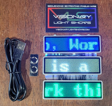 Load image into Gallery viewer, Digital LED Name Tag