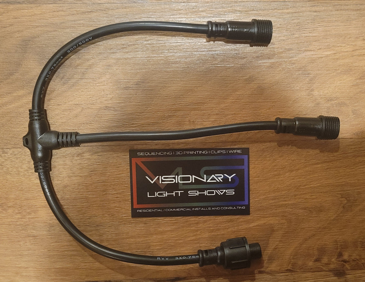 Power Injection Tees – Visionary Light Shows, LLC