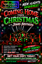 Load image into Gallery viewer, Coming Home This Christmas by the Jonas Brothers
