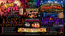 Load image into Gallery viewer, The Dolly Double Sequence Package - 9 to 5 and A Smoky Mountain Christmas
