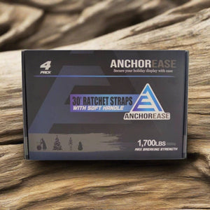 AnchorEase™ 30' Ratchet Straps