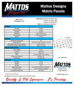 12v Matrix Panels