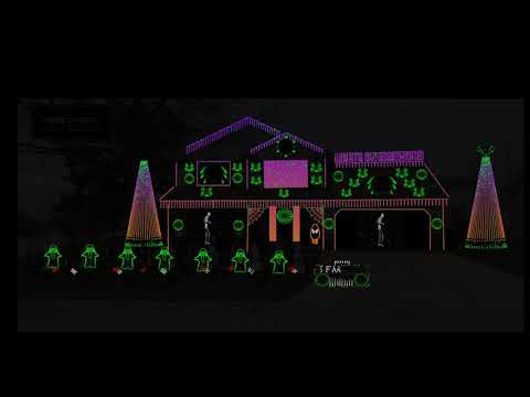 Skeleton Sam by LVCRFT – Visionary Light Shows, LLC